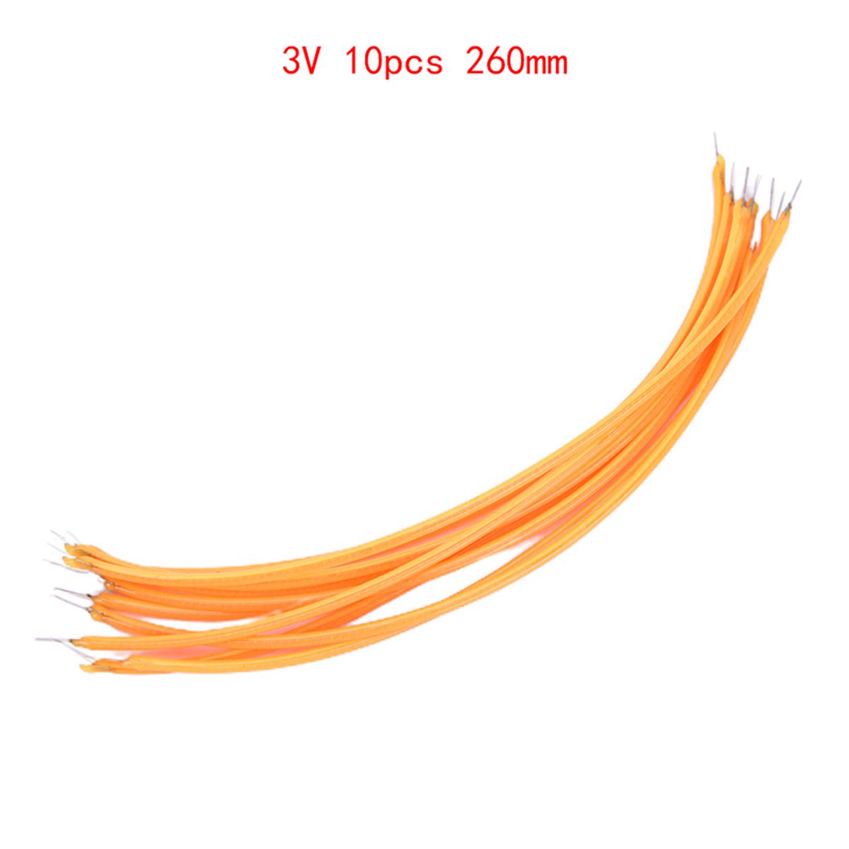 2200K 10pcs Edison Bulb Filament Lamp Parts LED Chip Diodes Flexible filament Encounter