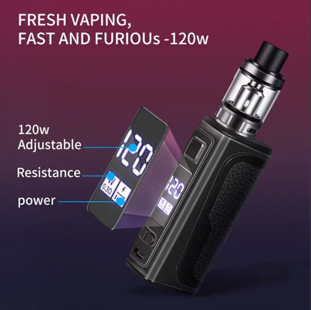 vape/ e cigarette refill types E5 Vape Kit With Display - 1 piece. 