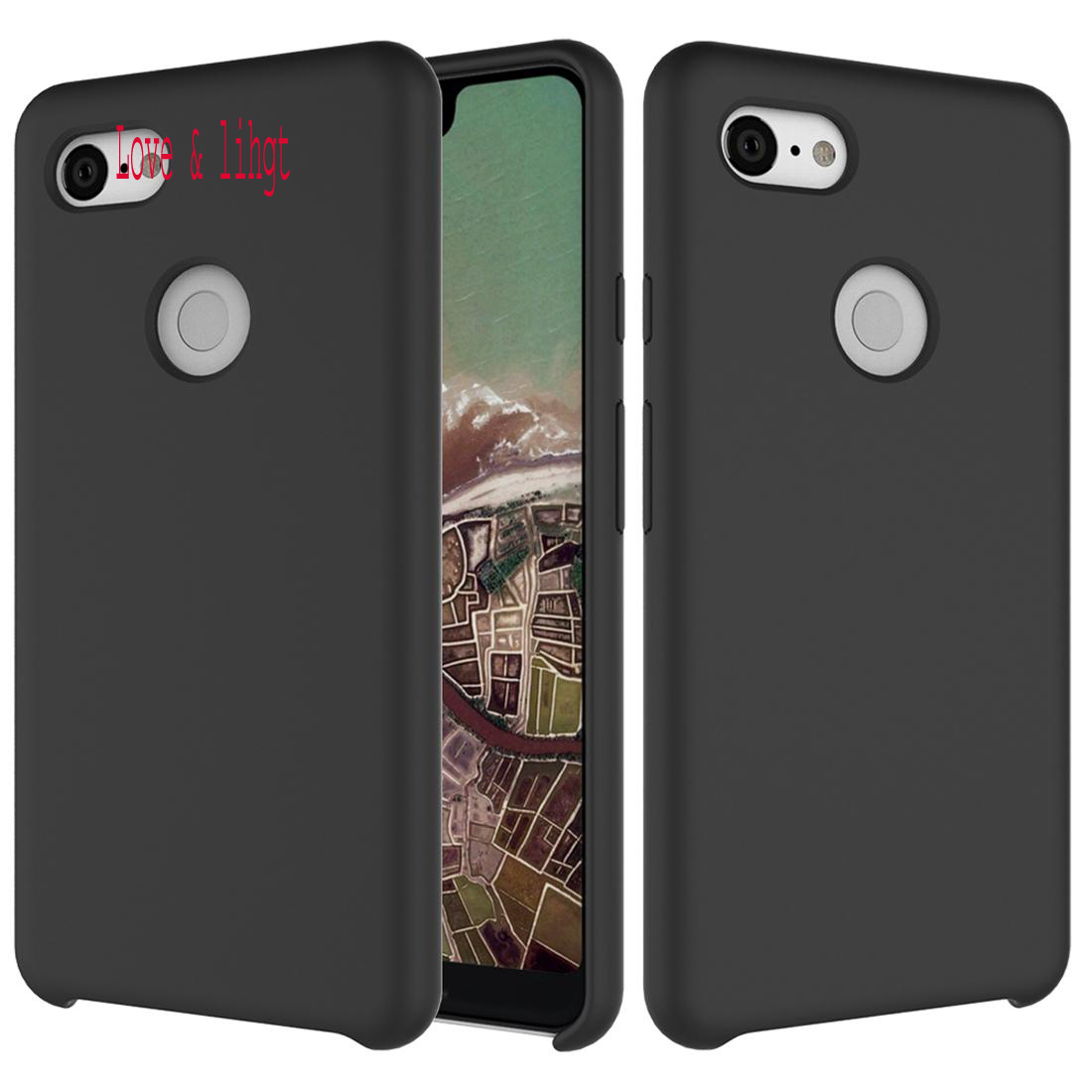 For Google Pixel 4A 4G  Luxury Back Cover Soft Silicon Back Case - Camera. 