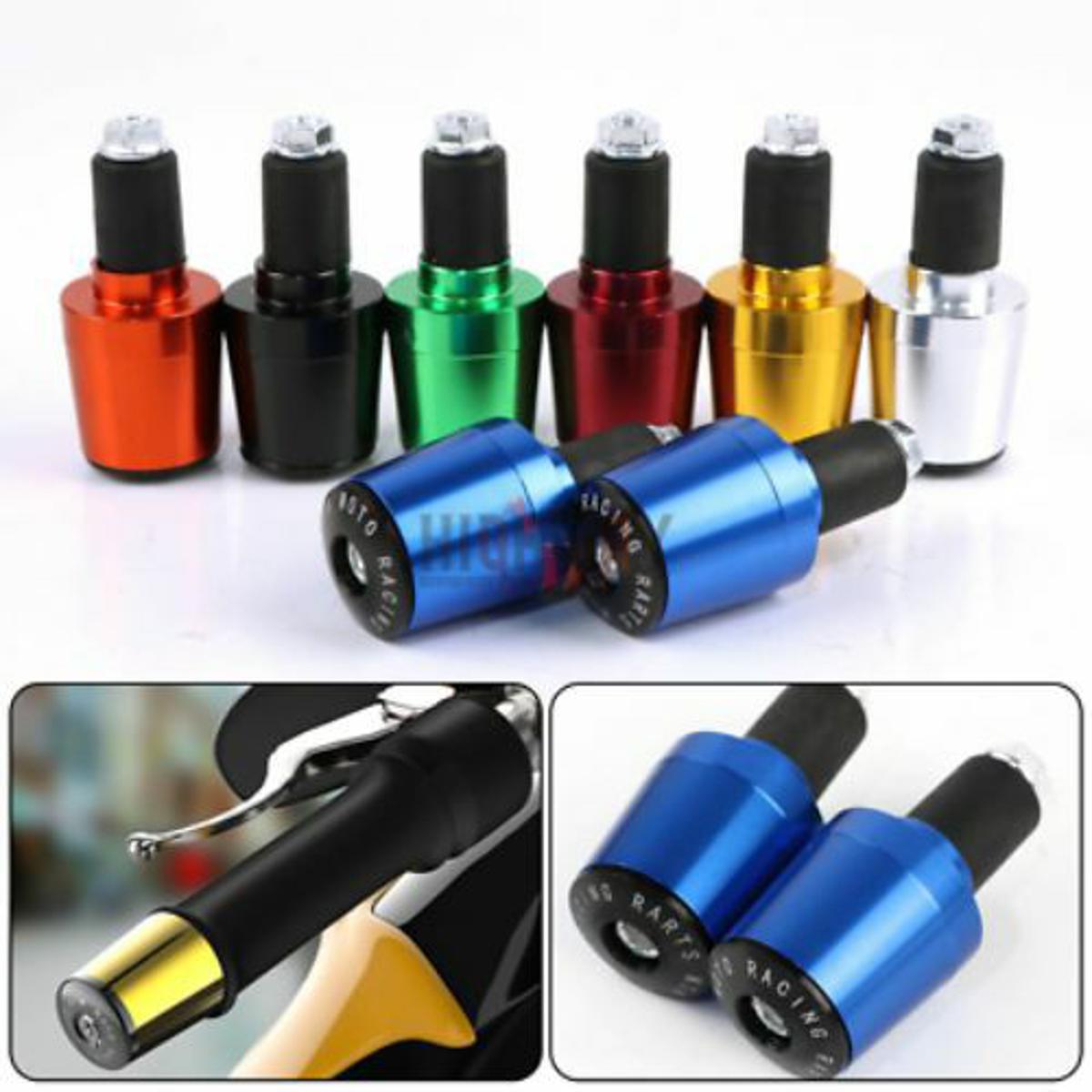 Universal Motorcycle Handlebar Grips Handle Bar Cap End Plugs For Yamaha R1 R3 R6 R15 R25 Mt-07 Mt-09 MT 07 MT 09 Fz1 Fz6 Fz8 Jog Xj6 Tracer. 
