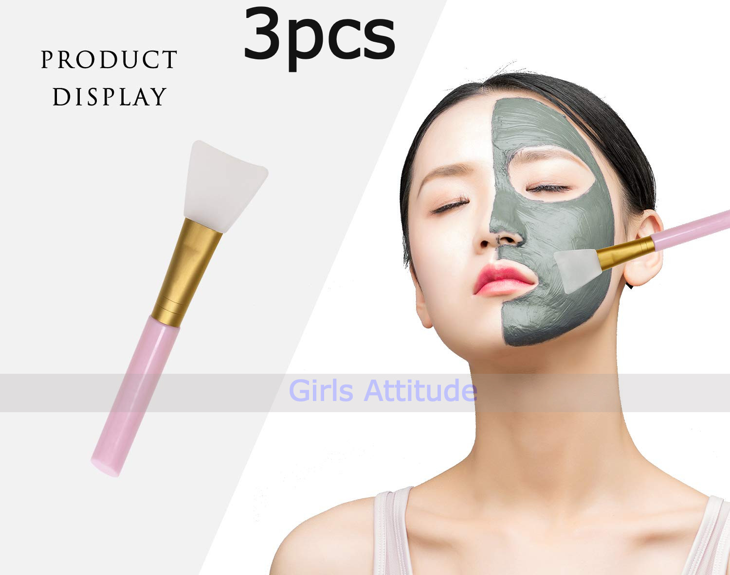 Silicone Face Mask Brushes, Facial Brush Skin Care Beauty Tool Cosmetic