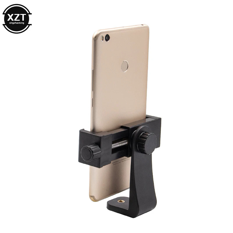 New 360° Mobile Phone Live Broadcast Clip Ipad Flat Clip Selfie Stick Camera Universal Tripod Clip Desk Tripod Adapter. 