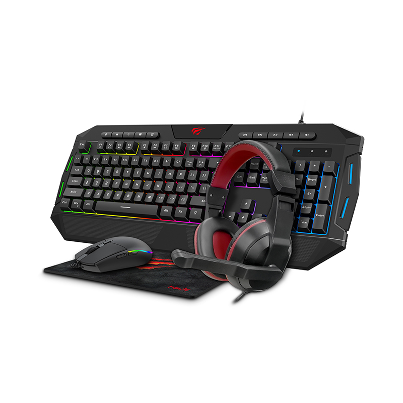 t KB501CM Gaming Wired Keyboard, Mouse, Headphone, Mousepad Combo (4 in 1). 