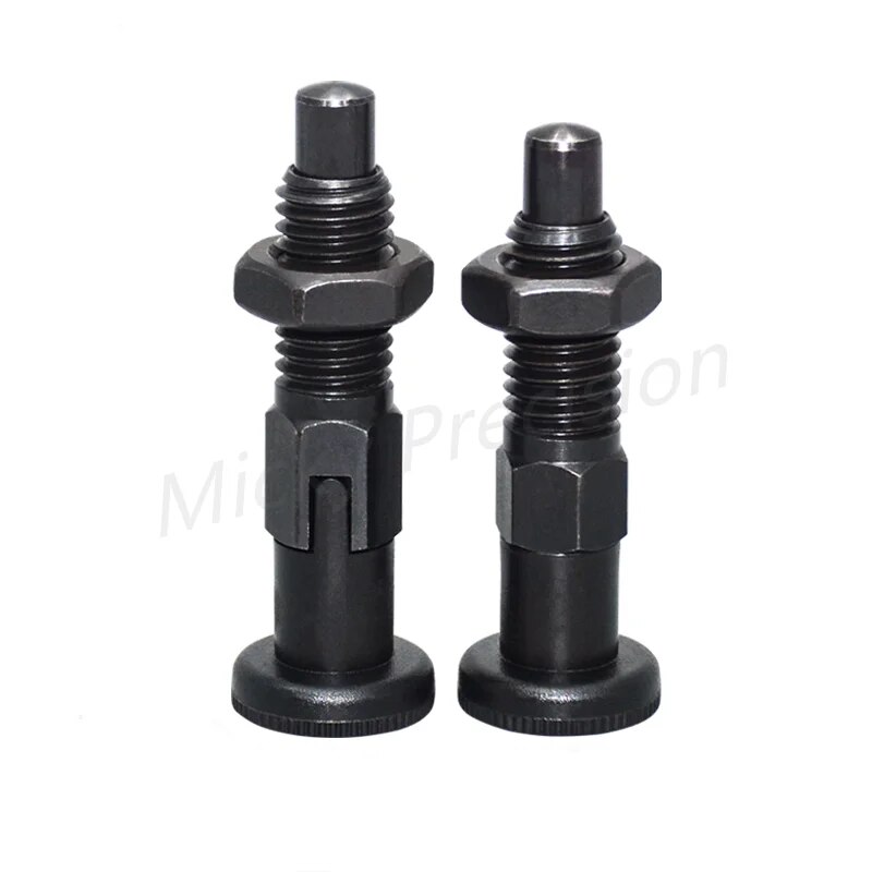 Index Plunger MT717 Stainless steel 304 Pull Ring and Lock Nut Screw Index plungers with Ring and Lock Pin M6 M8 M10 M12 M16. 