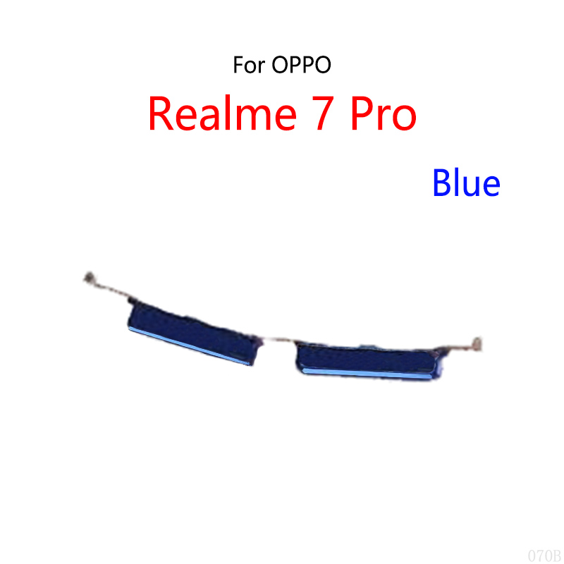 Volume Button Out Side Key For Realme 7 Pro RMX2170 External Side Buttons (Blue). 
