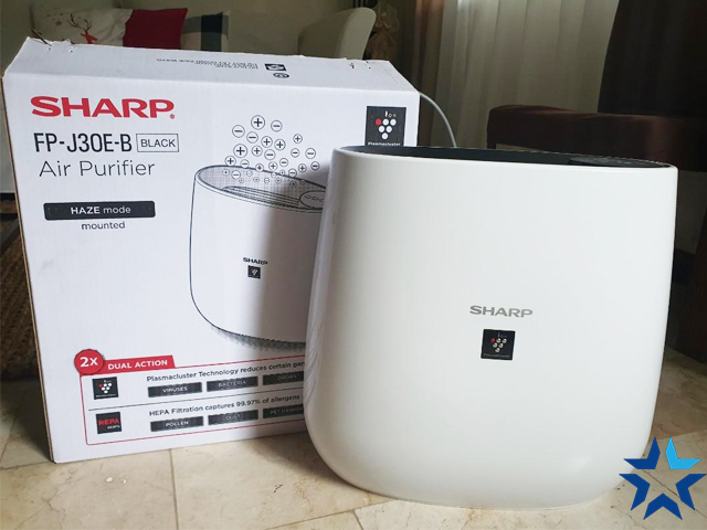 Sharp FP-J30E-B Air Purifier | 247 sqft. 