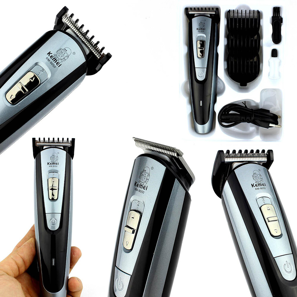 Kemei KM-9050 Professional Rechargeable Hair Clipper Electric Shaver Beard Trimmer Men-7.jpg