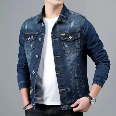 Jeans cheap coat design