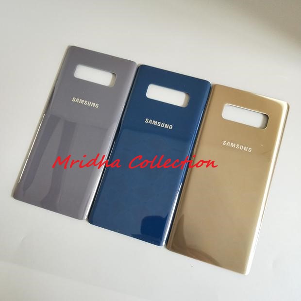 Samsung Note 8 Back Shell Glass Door Back Panel Housing Replacement Replacement Parts SM-N950F, SM-N950U, SM-N9500, SM-N950U1, SM-N950W, SM-N950W, SM-N950FD, SM-N950F. 