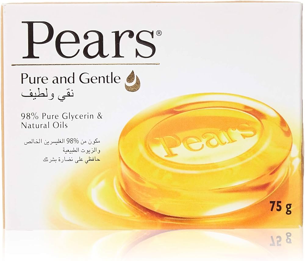 Pears Pure & Gentle Bathing Soap Bar, 75 Gm: Buy Online at Best Price in  UAE - Amazon.ae