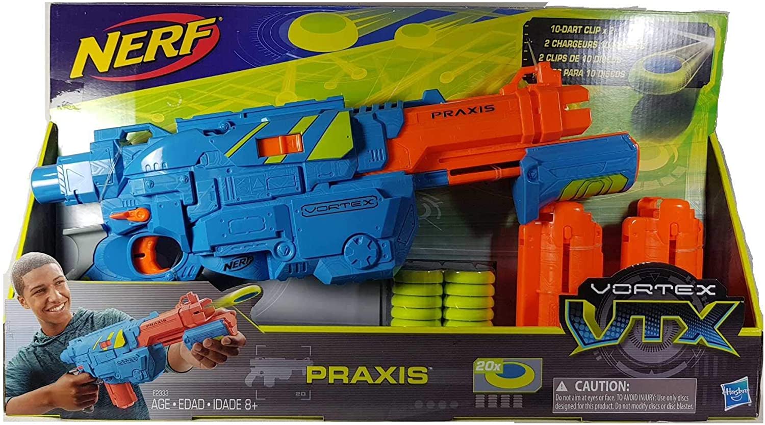 Nerf Vortex VTX Praxis Blaster. 