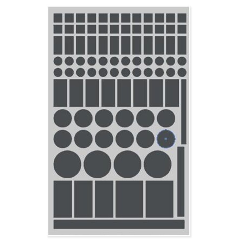 New Led Covers Block Light Dimming Stickers Easy to Use Great Adhesion Strength Led Light Blocking Stickers Shading Avoid Glare Black Color Led Filters Dimming Sheets