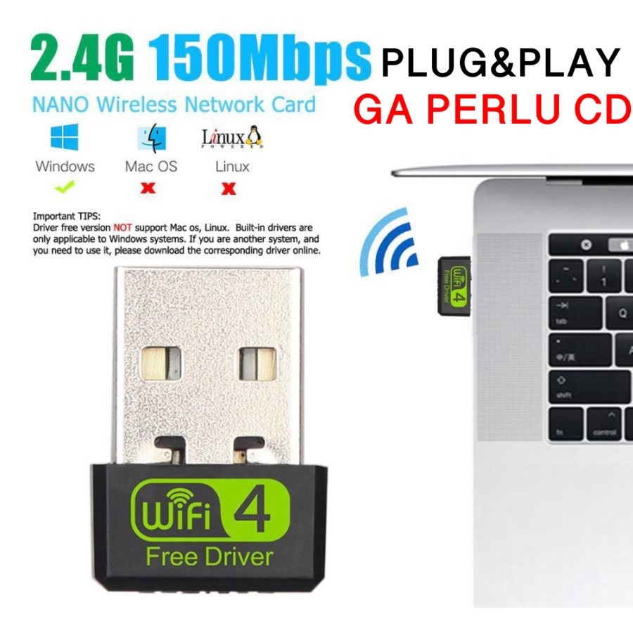 UW06 wifi Wireless USB Adapter. 