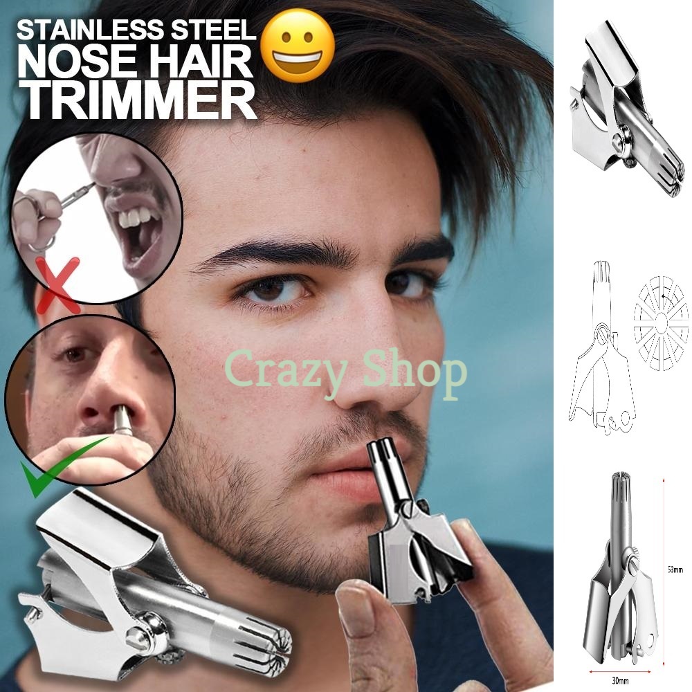Stainless Steel Manual Nose Trimmer ubicaciondepersonas.cdmx.gob.mx