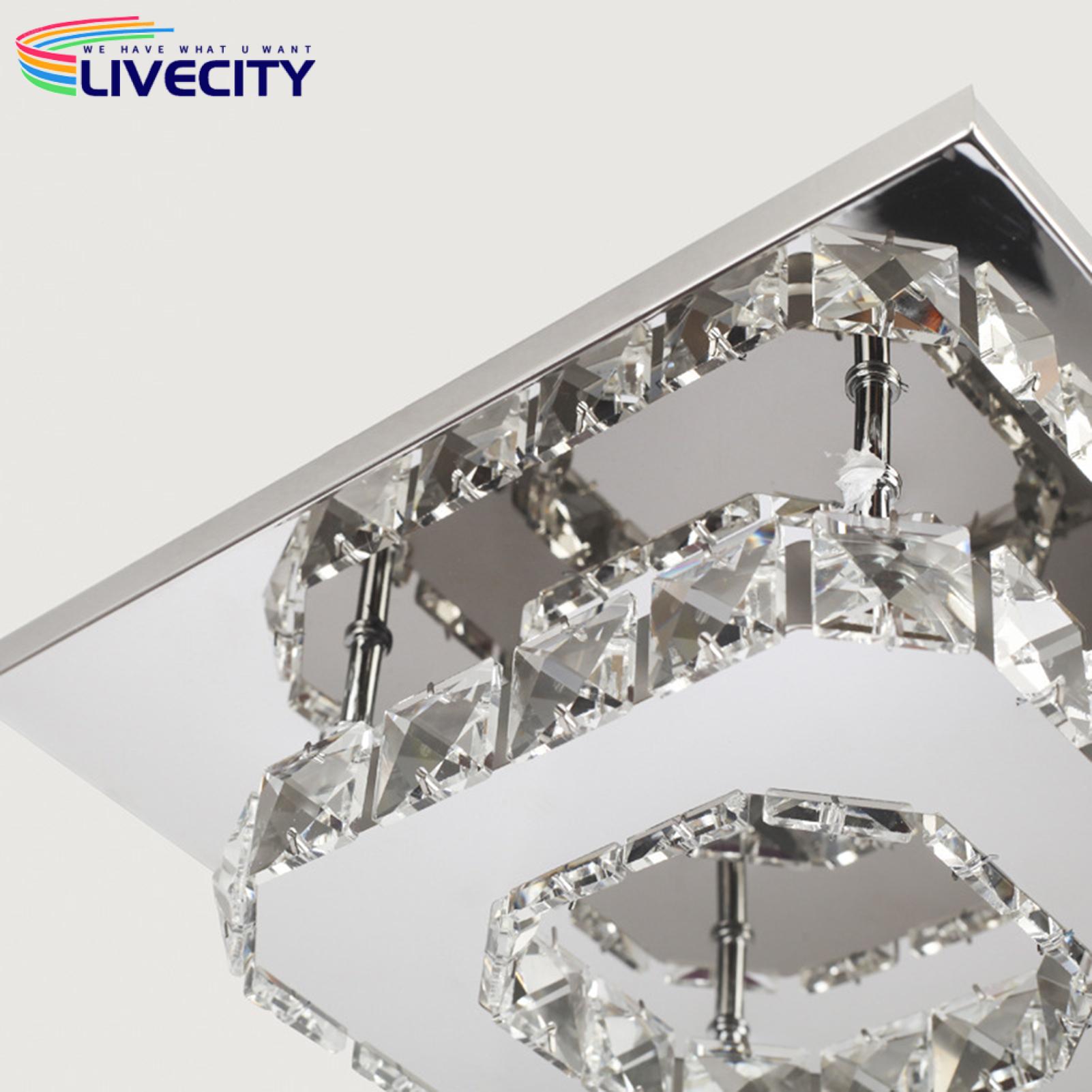 Corridor Ceiling Light Flicker Free Modern Square LED Ceiling Light Lighting Fixture. 