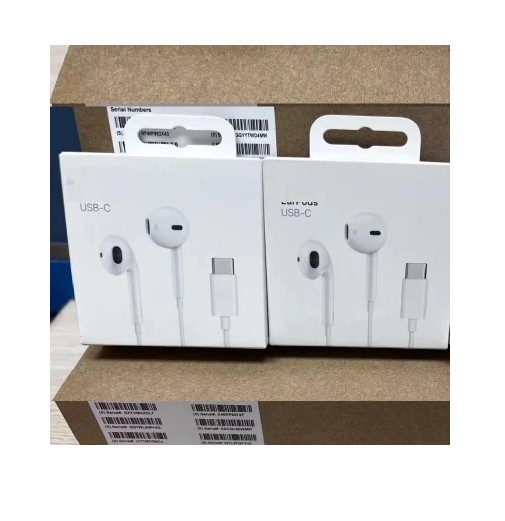 Type C Earphone for iPhone 15 USB C Earphones for iPhone 15 PRO Max Mobile Phone Headphone. 