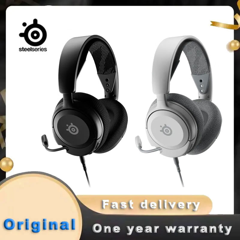 SteelSeries Arctis Nova 1 Multi-System Gaming Headset Hi-Fi Drivers Lightweight Noise-Cancelling Mic PC, PS5/PS4. Switch, Xbox