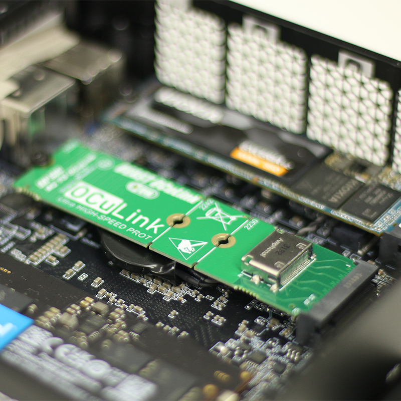 NVME M.2 M Key to OCuLink Adapter for OCULINK GPU Dock Mini PC Laptop to External Graphic Card High Speed Conveter. 