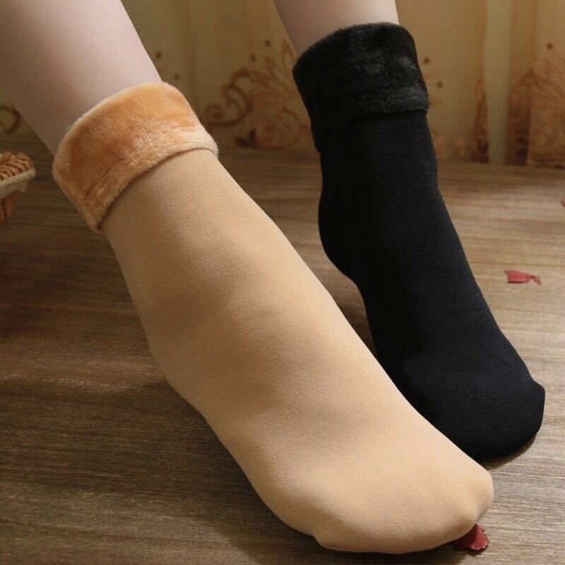 Warm Thicken Thermal Snow Socks, Cashmere Floor Sleeping Socks