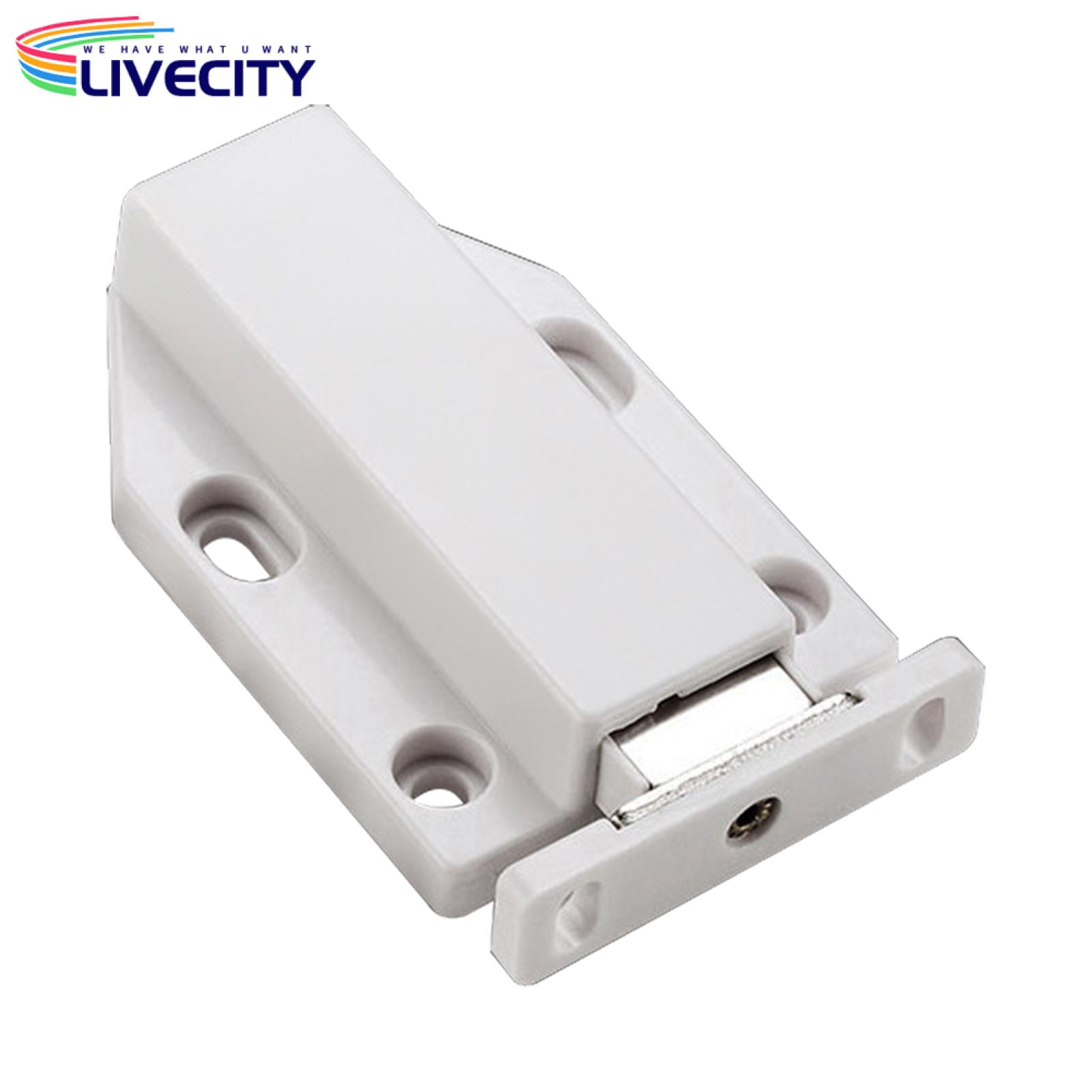Door Push Latch Easy Installation Single-headed Magnetic Push Touch Latch