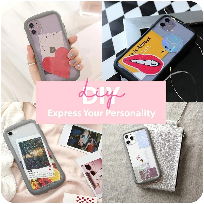 Bumper iFace Reflection Phone Case For iPhone 11 Pro 12 Mini 7 8Plus X XR XS Max Shockproof Hybrid Clear Acryl Protection Cover. 