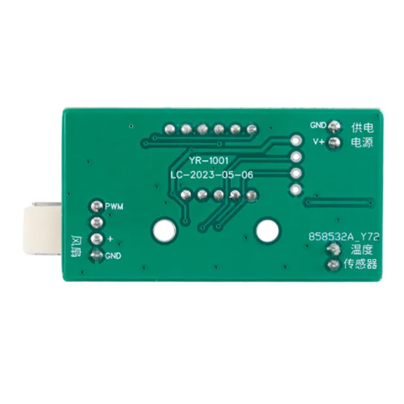 DC 12V PWM Temperature Detector Probe Controller Module 4-Wire Temperature Fan Controller Governor for PC Fan STK IC. 