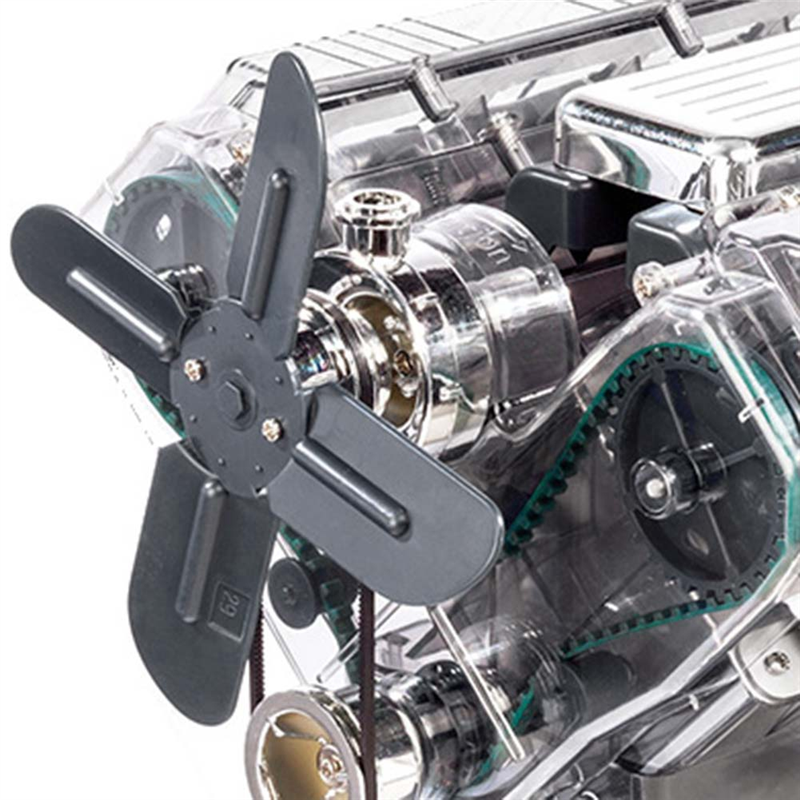 Mini V8 Engine Model Internal Combustion Model Kit. 