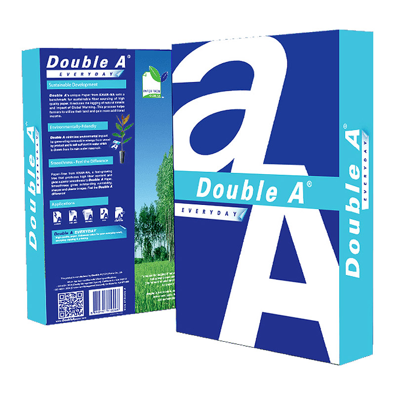 Double A 80 GSM A4 Size Paper - 500 Sheets/ 80 GSM A4 Size Paper 500 Sheets. 