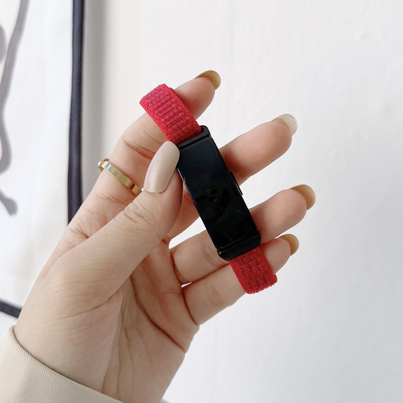 For Fitbit Inspire 2 Nylon Loop Strap Watch Band. 