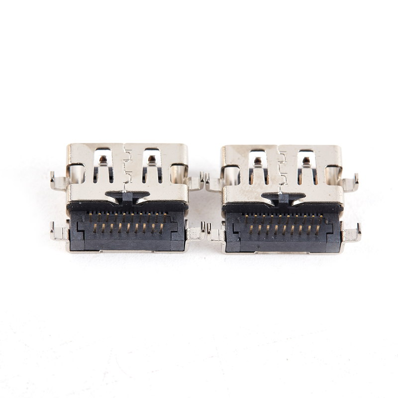 HDMI Interface Connector 19 Pin Vertical Right Angle HDMI Socket Reverse Sinker Sunlight Mall. 