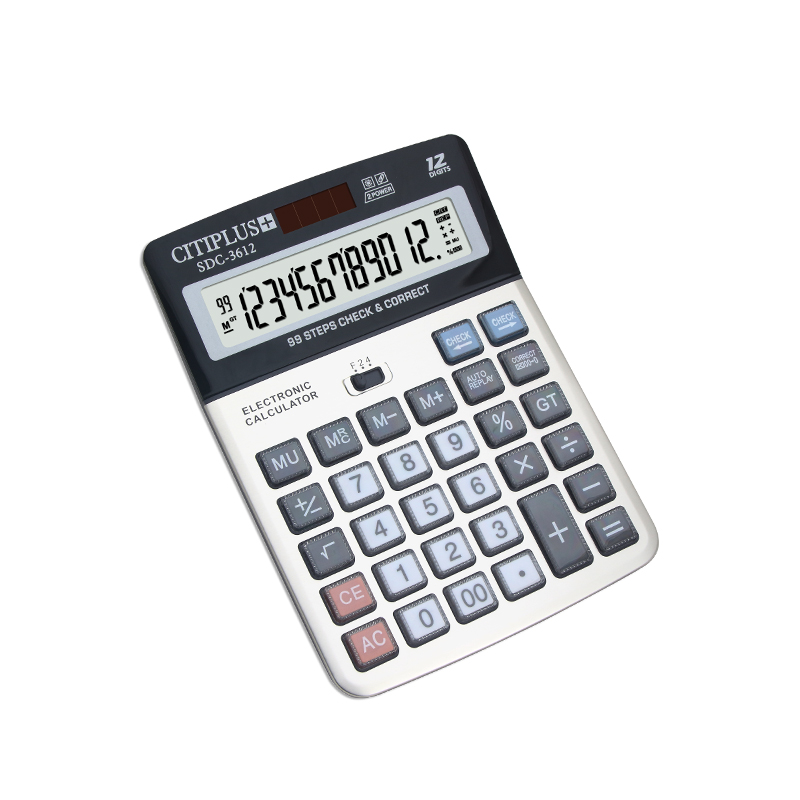 12-Digits Desktop Size Calculator - calculator. 