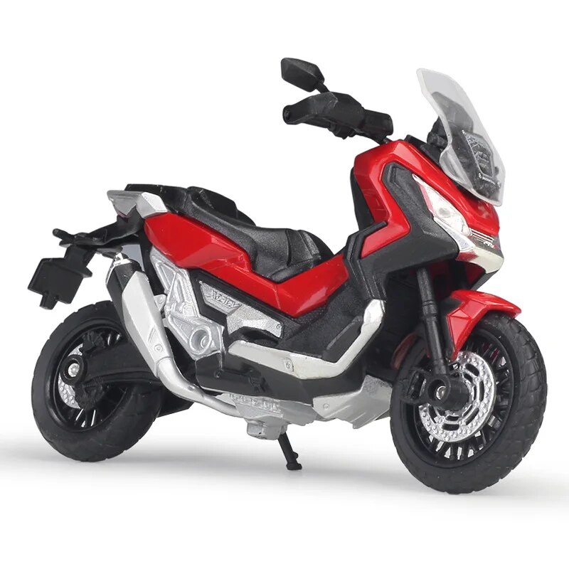 【Nice Day Toy Findings Store】1:18 WELLY Honda X-ADV Red Diecast Model Car