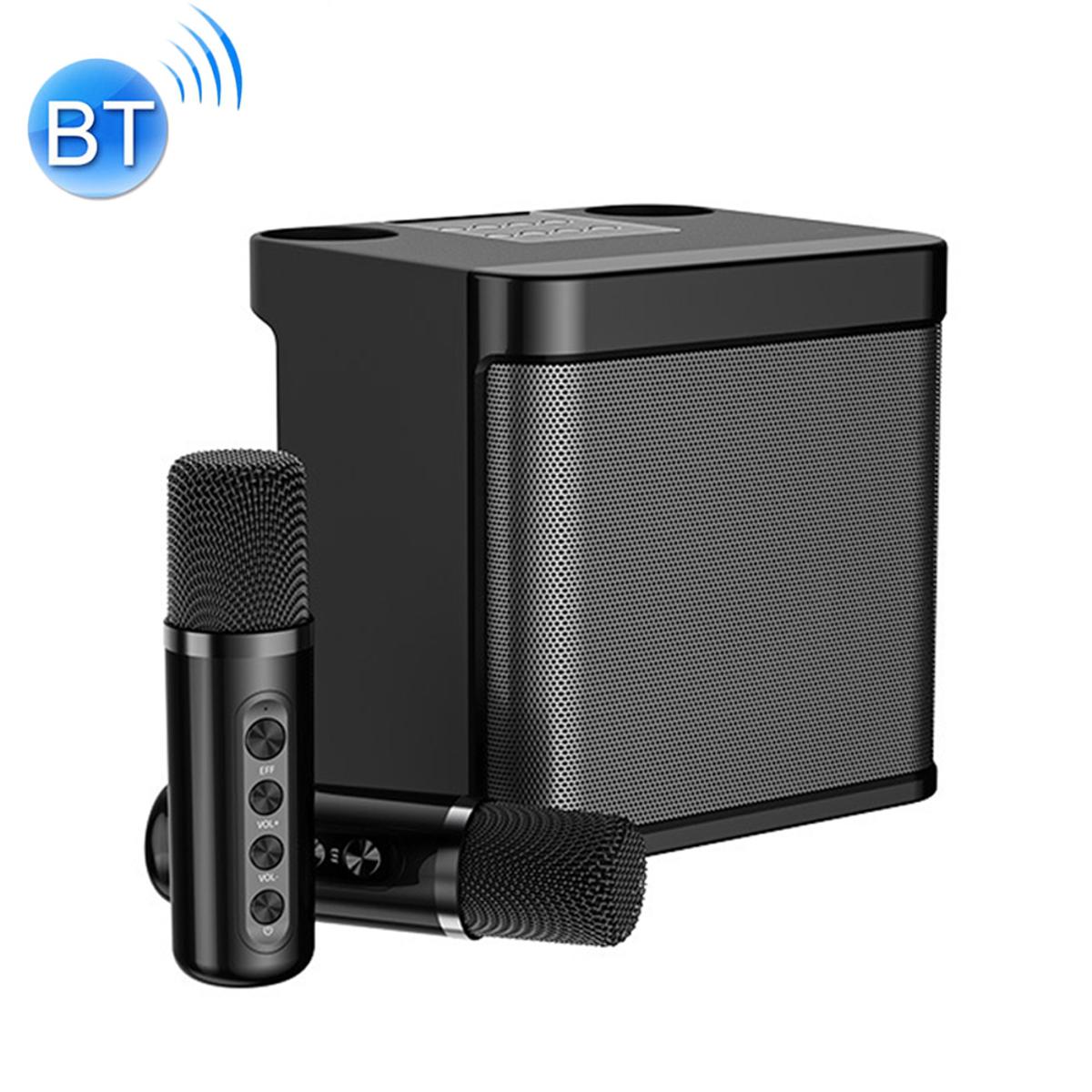 （COD Available)YS-203 Bluetooth Karaoke Speaker Wireless Microphone