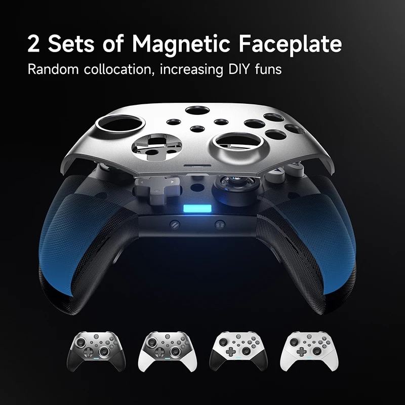 EasySMX X10 Wireless Joystick Controller, Mechanical Gamepad for PC, iOS, Android Phone, Steam, Nintendo Switch, Smart TV. 