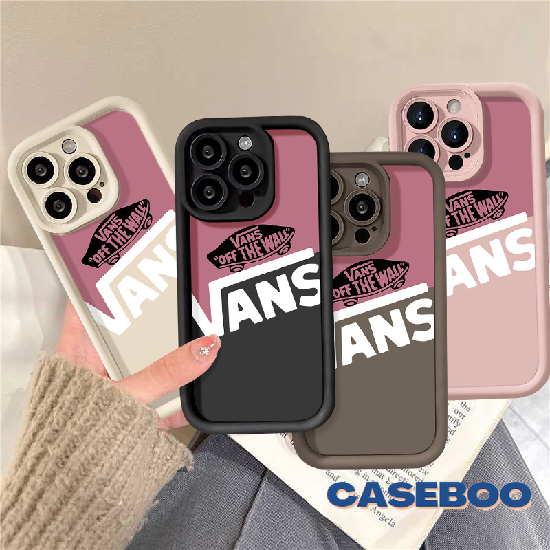 Fashion Brand Cool VANS Logo Case for Realme C53 C17 C51 C12 C55 C25 C67 C21 C15 5i C30 C11 C35 C65 9i 5s 11 8i 6i 7i C20 C20A C33 C31 C21Y C25Y Note 50 Narzo 50 Angel Eyes Cover