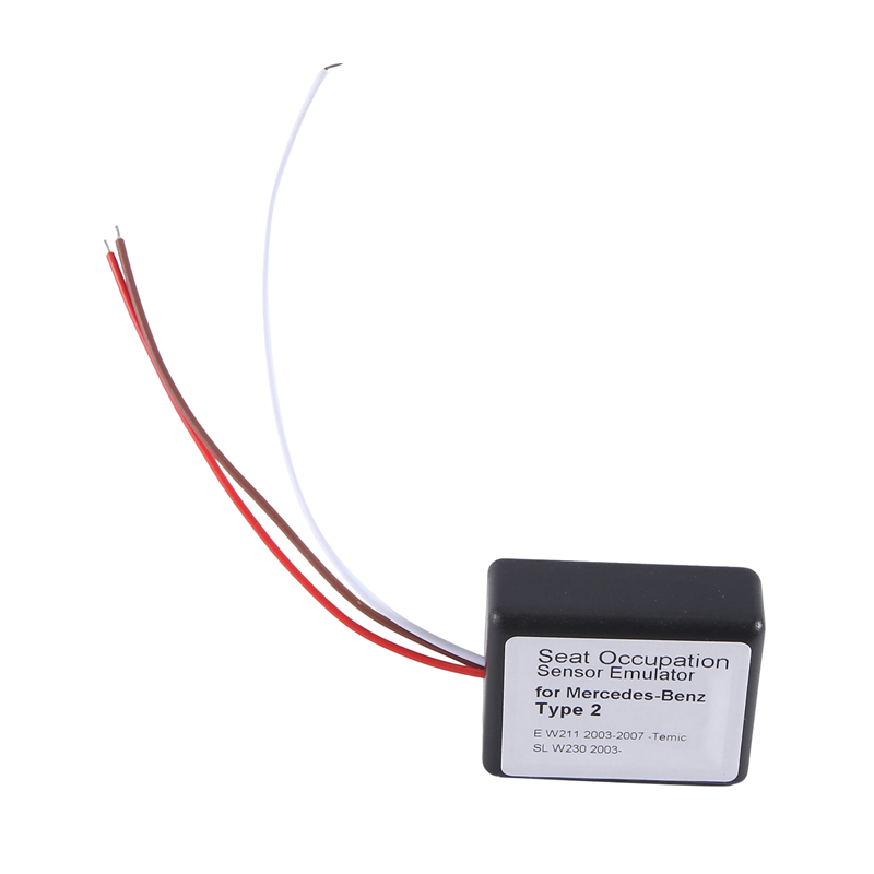 Type2 Seat Occupancy Occupation Sensor Black Emulator Plastic Emulator for for MB Type 2 for E W211 SL W230 W171