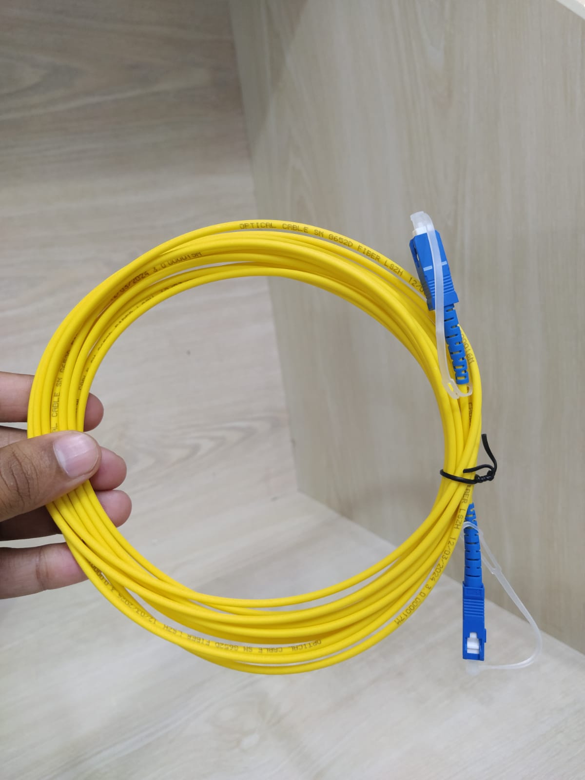 Corelink Fiber Optic Patch Cord SC-SC 5M 10Pcs. 