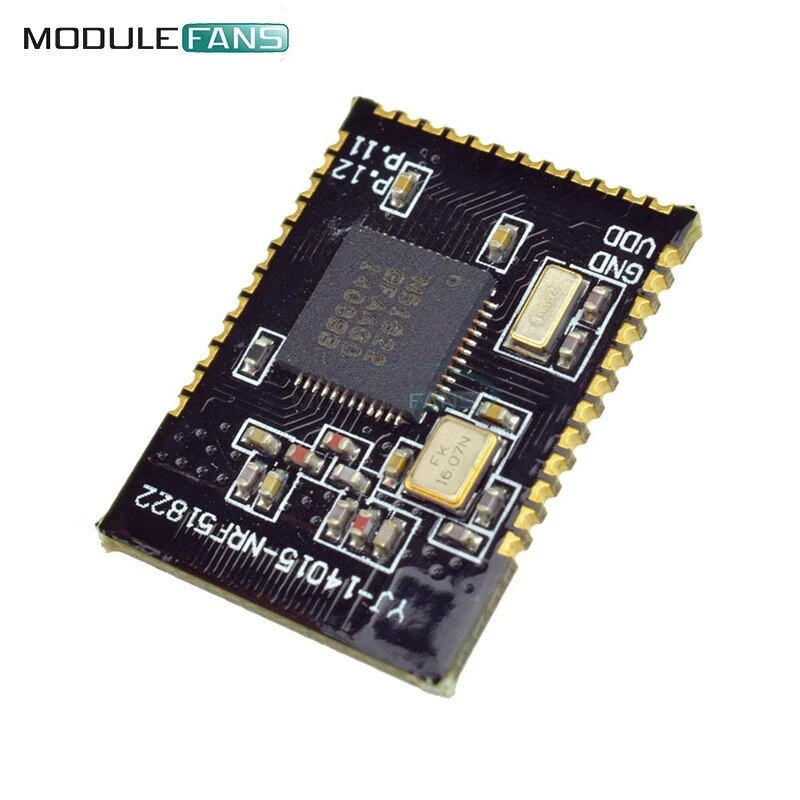 【Hey my home】Core51822 BLE 4.0 Bluetooth Wireless Module nRF51822 Antenna Board For SPI I2C UART Inter Compatible NRF24L. 