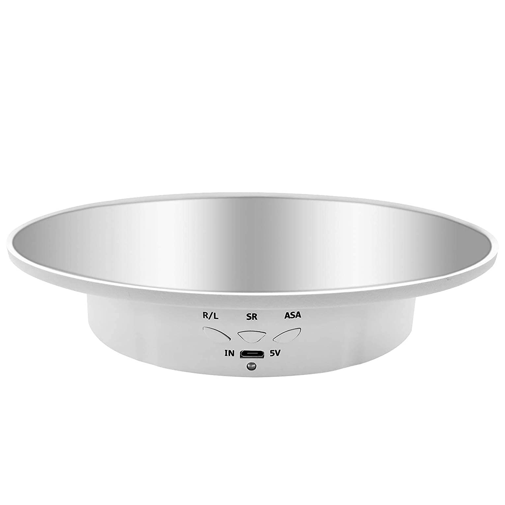 Motorized Rotating Display Stand, 7.87Inch,Mirror Covered 360 Degree ...