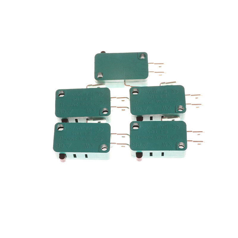 5Pcs Normally Open Close Limit Switch KW7-0 15A 16A Micro Switch Encounter. 