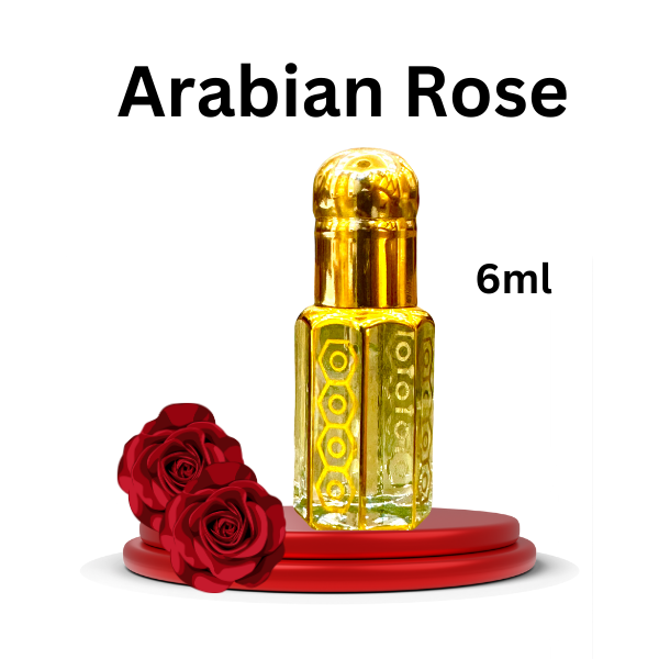 Arabian Rose Attar 6ml | Arabian Rose Ator The best perfume of roses | You can feel the softness of natural rose. Some sweetness and coolness will be felt, all in all a pleasant fragrance, if you are a flowery scent lover.