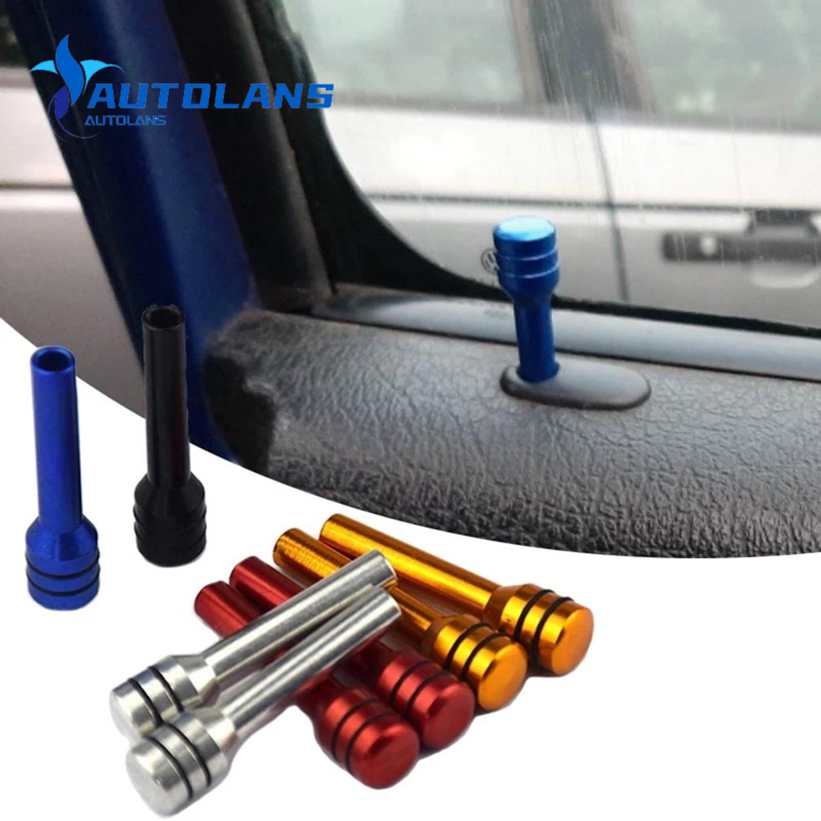Decorative Car Door Lock Knob Upgrade Car's Style with Universal Aluminum Door Lock Knobs Auto Accessories less Than Car Door Lock Knob