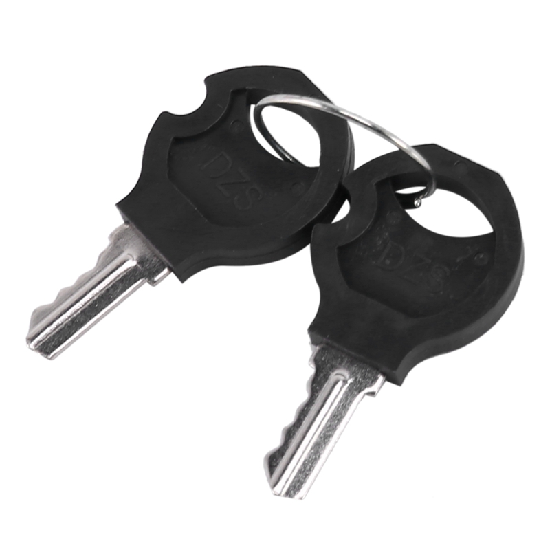 On Off Two Terminals Keyswitch Keylock Switch w Keys. 