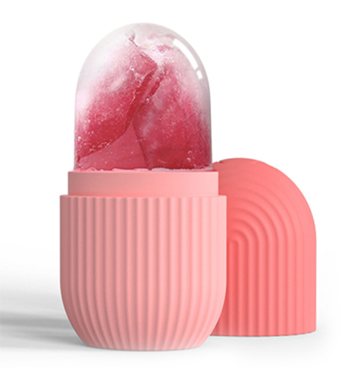 Ice Roller For Face, বিউটি ফেসিয়াল ম্যাসাজ আইস রোলার, মুখের জন্য গ্লো কিউব আইস রোলার, চোখের রিঙ্কেলের জন্য ত্বকের যত্নের সরঞ্জাম, ব্রণের পফনেস রিলিফ. 