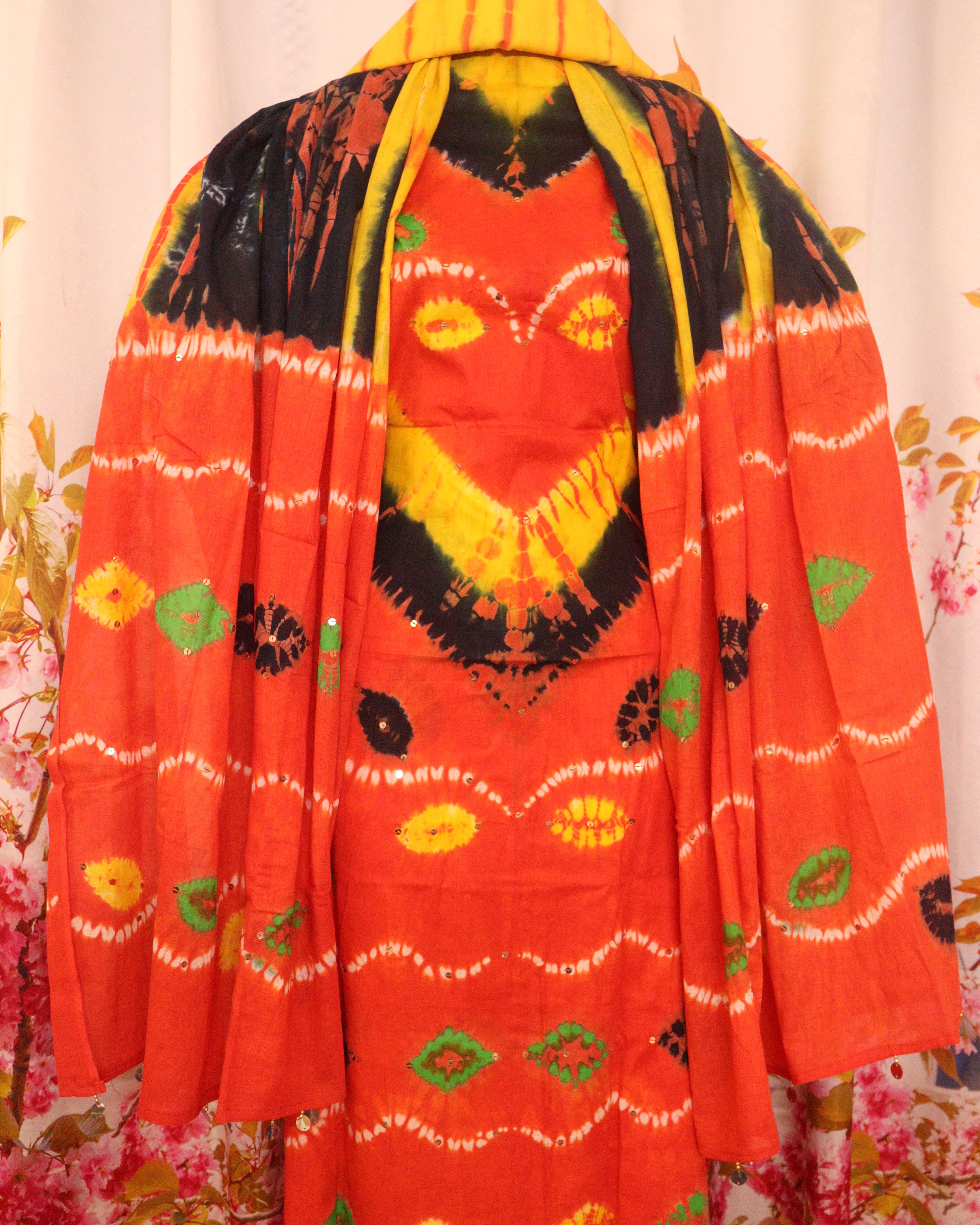 Debdash Batik Three Pieces in Bangladesh