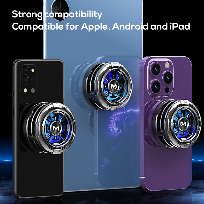MEMO CX08 High-Power Strong Cooling Semiconductor Mobile Phone Cooler Radiator with Magnetic Attachment Clamp. 
