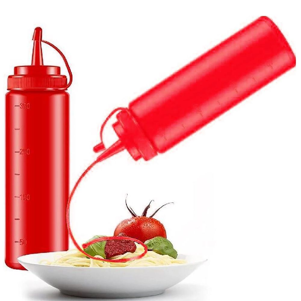 QUILLAN Funny Prank Ketchup Bottle Practical Jokes Tomato Bottle Toy Prank Salad Bottle Decompression Vent Creative Trick Kids Toys Kitchen Gadget Empty Bottles Fake Ketchup Bottle/Multicolor. 