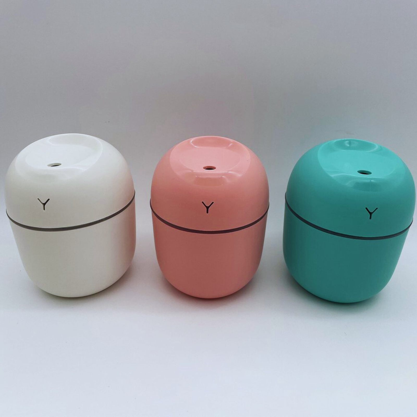 Air Humidifier Colorful Egg USB Portable Large Mist Sprayer Humidifier 220ML Blue Pink White Color