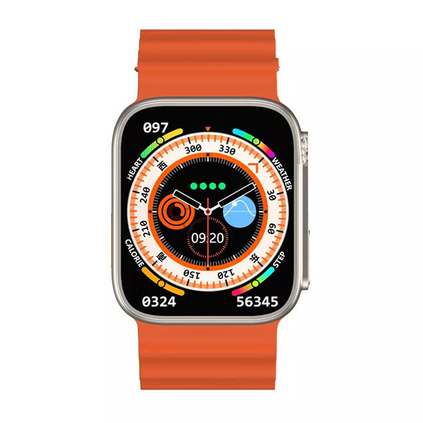 TW18 Ultra 8 Series 49MM NFC Supported Titanium Case Bluetooth Calling Smartwatch Best Smart Watch Clone, IP68 Waterproof 49mm Watch. 