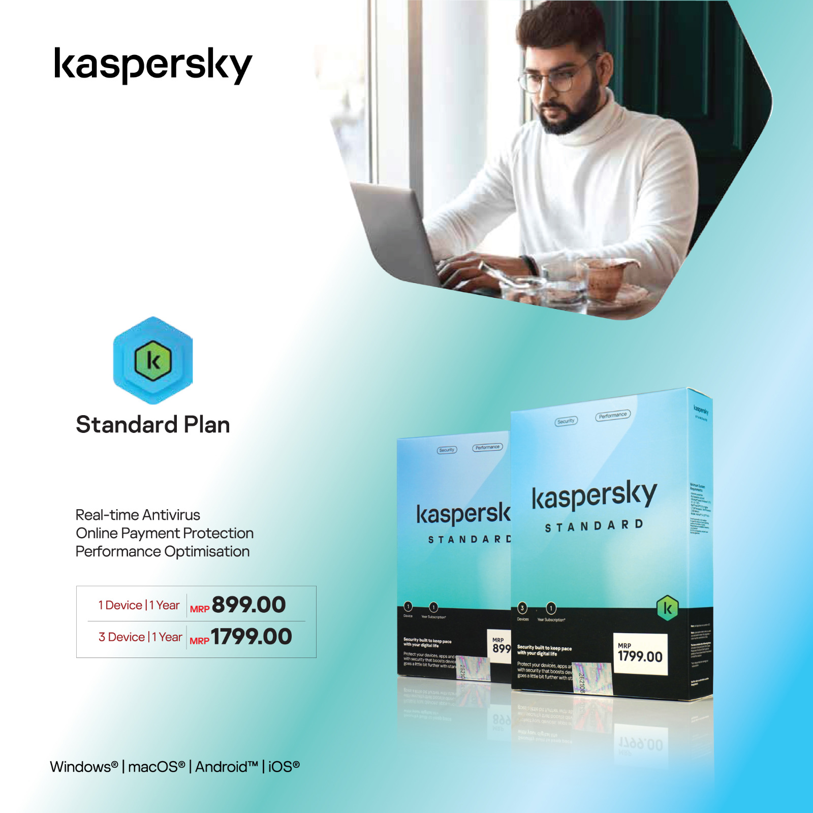 Kaspersky Standard Security 1user 1year